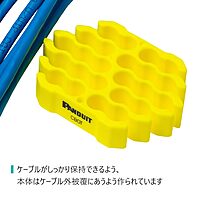 Panduit CBOT24K Cable Organizing Kit, Tool Kit Includes: Jacket Cover, Hook and Loop Fastener, Green Cable Organizing Insert