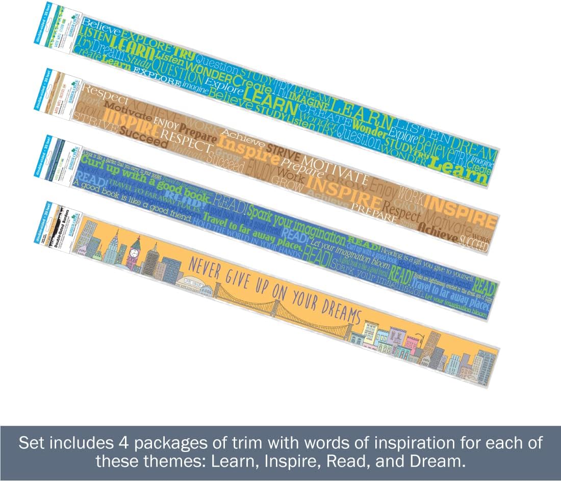 BARKER CREEK Double-Sided Bulletin Board Borders