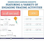 Carson Dellosa Trace With Me: Sight Words Handwriting Workbook for Kids Ages 3+, Sight Words Handwriting Practice for Preschool, Kindergarten, 1st Grade, 2nd Grade, PreK+ Phonics & Writing Practice
