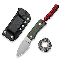 CIVIVI Baby Banter Fixed Blade EDC Knife with Kydex Sheath