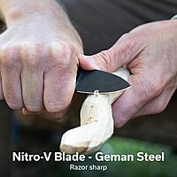 CIVIVI Baby Banter Fixed Blade EDC Knife with Kydex Sheath