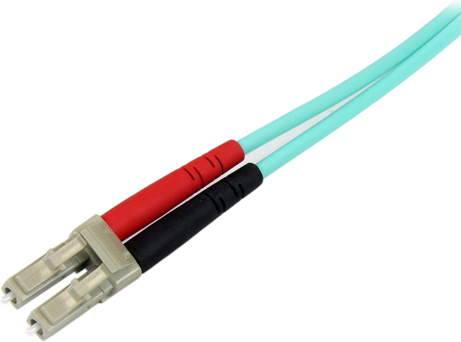 StarTech.com OM3 Multimode LSZH Duplex Fiber Optic Patch Cable