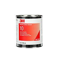 3M Neoprene Contact Adhesive 10, Light Yellow, 1 Quart Can 1 qt