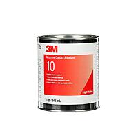 3M Neoprene Contact Adhesive 10, Light Yellow, 1 Quart Can 1 qt