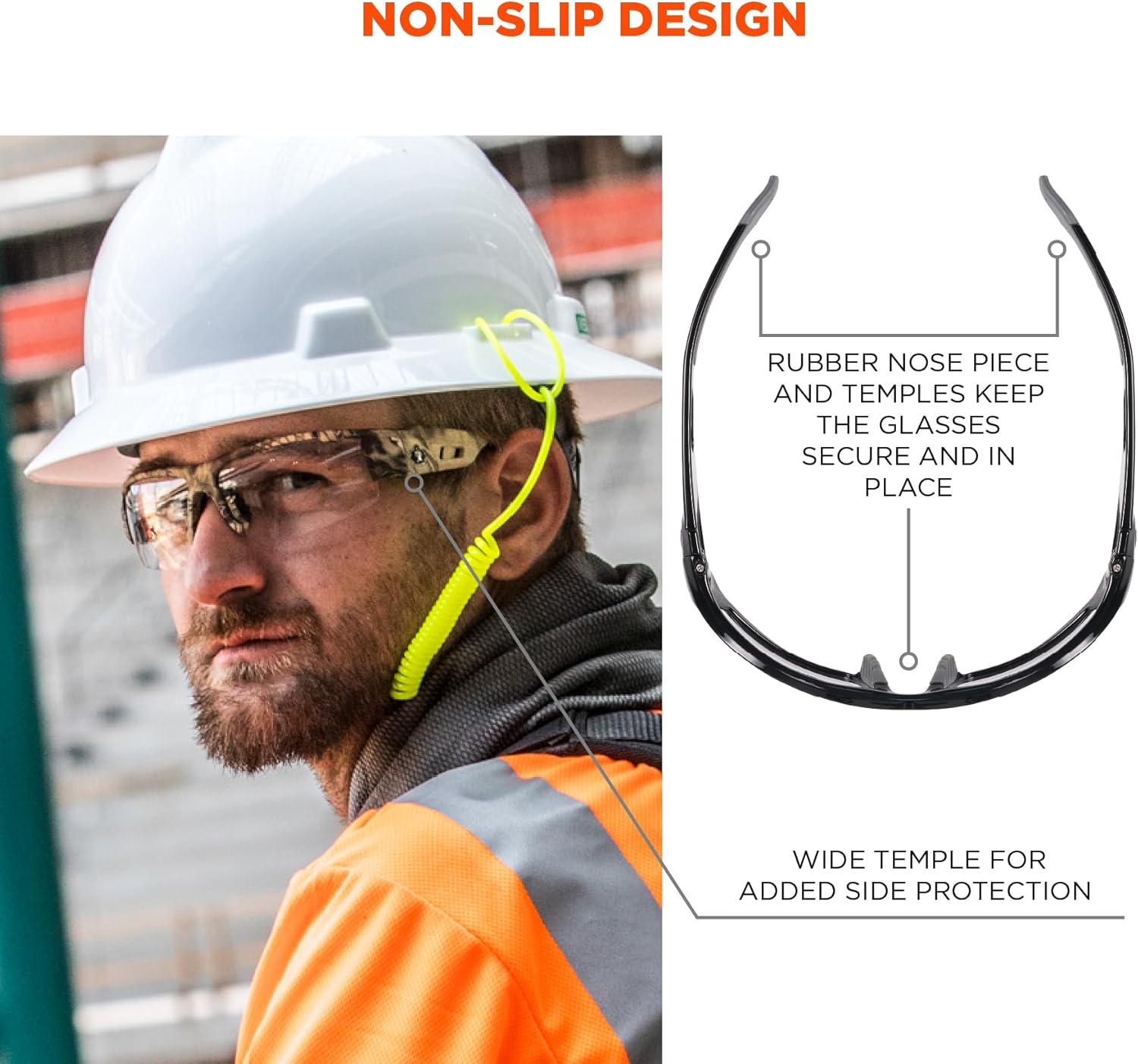 ERGODYNE Skullerz DAGR Safety Glasses