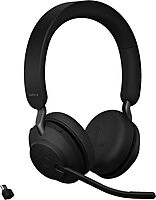 Jabra Evolve2 65 Wireless Headset On-Ear Bluetooth Headphones for Calls and Music