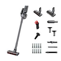 Honeywell VC16 Cordless Vacuum Cleaner, Handheld, + 8 Tools for Better, Easier Cleaning, Dark Silver