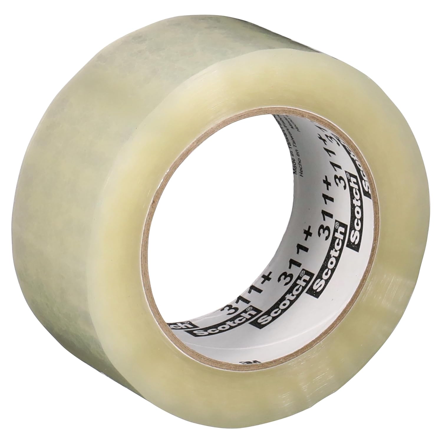 Scotch High Tack Box Sealing Tape 311+, Cold Shipping, Freezer Storage, Clear Color, 48 mm x 100 m (Pack of 1)