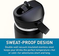 CAMELBAK Thrive Flip Straw Insulated Stainless Steel Water Bottle