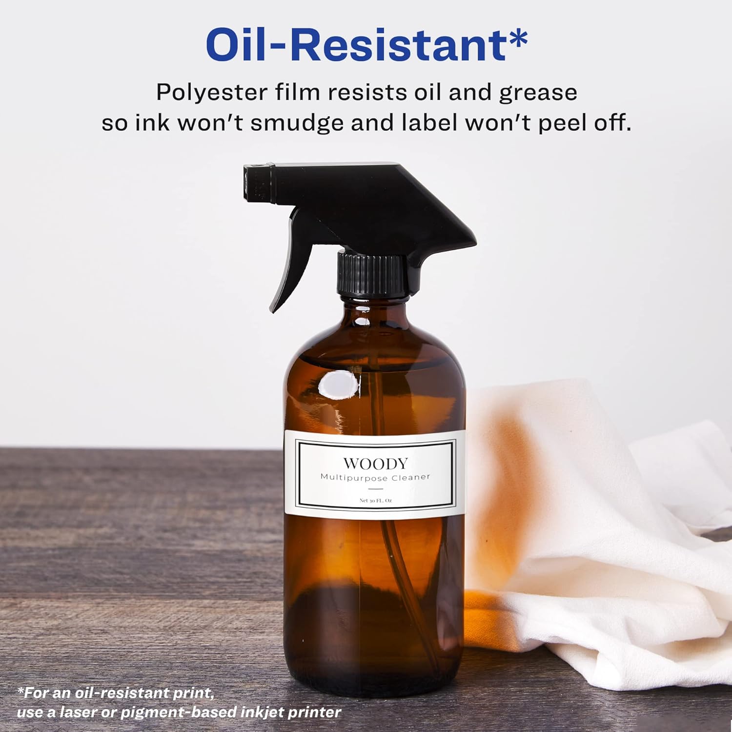 Avery Durable Waterproof Rectangle Labels, Sure Feed Technology, 0.75" x 2.25"