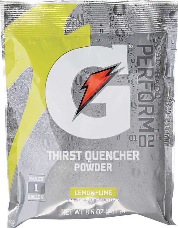 Gatorade Original Powdered Drink Mix, Lemon-Lime, 8.5oz Packets, 40/carton