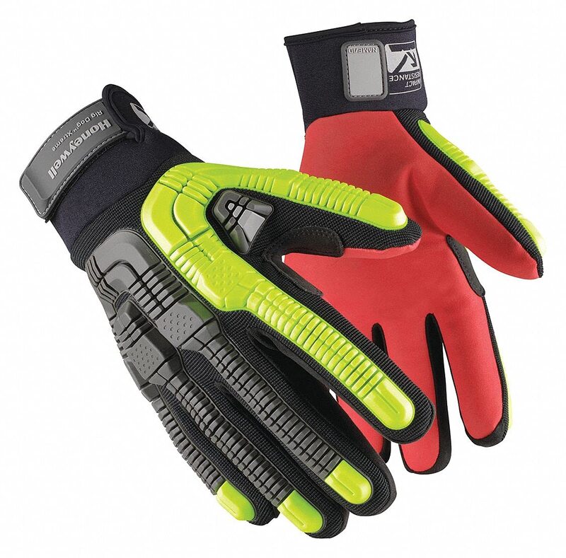 Honeywell Impact ANSI A6 Cut Palm, Velcro Cuff, XX 42-622BY/11XXL