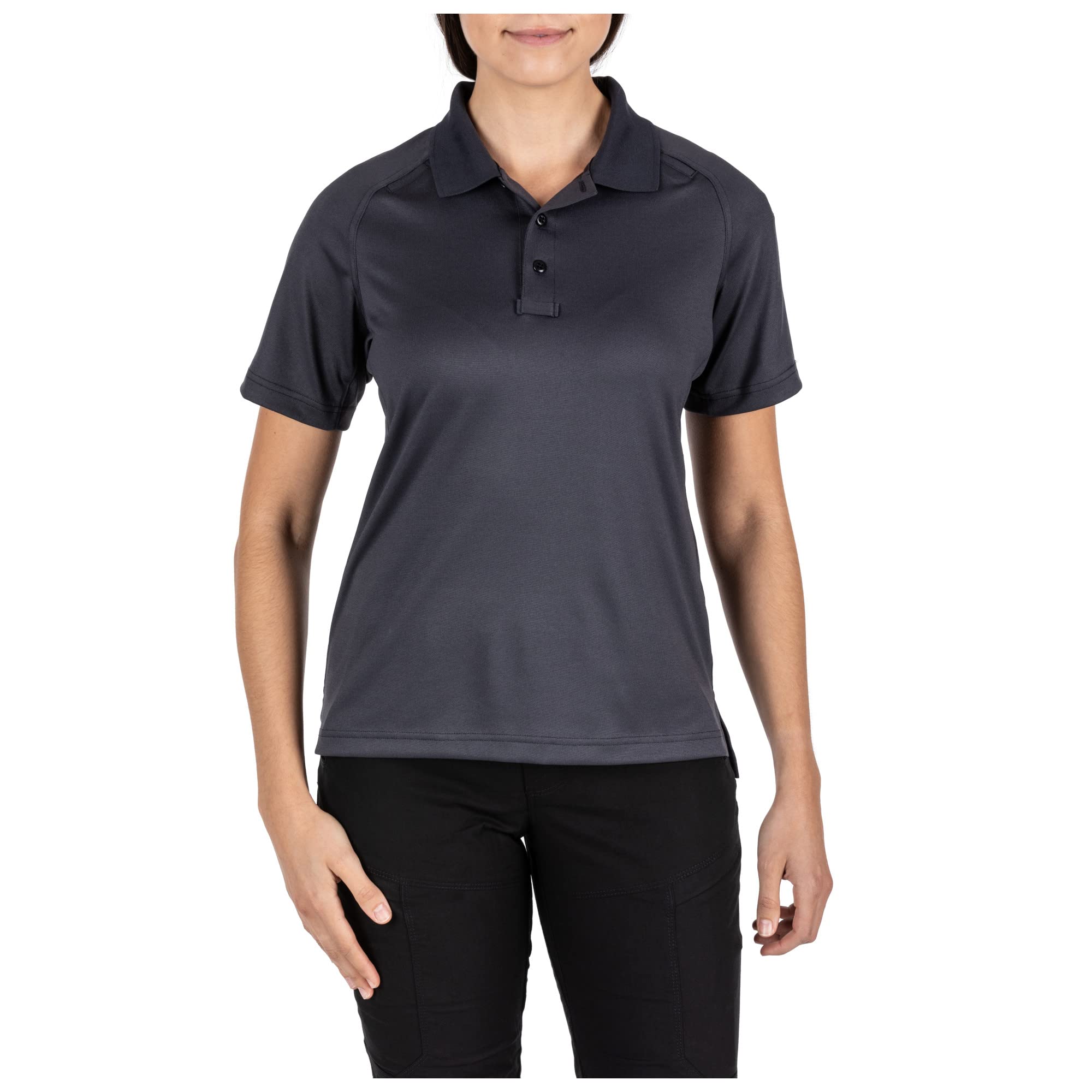 5.11 Tactical Women's Polyester Fabric Performance Short Sleeves Polo Shirt, Style 61165