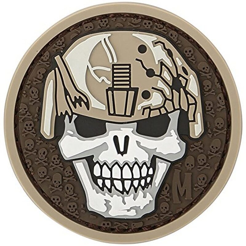 MAXPEDITION Soldier Skull PVC Morale Patch