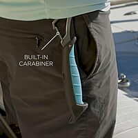 Toadfish Stowaway Folding Fillet Knife w/Built-In Carabiner - 7"