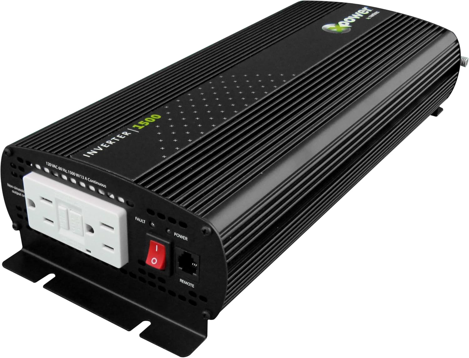 Xantrex 813-1500-UL XPower 1500 Power Inverter GFCI & Remote ON/OFF