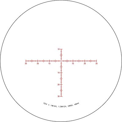 Trijicon Credo HX Illuminated Hunting Riflescope SFP