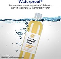 Avery Durable Waterproof Rectangle Labels, Sure Feed Technology, 2.5" x 5", 30 Total, Oil and Tear-Resistant Waterproof Labels, Print-to-The-Edge, Laser/Pigment-Based Inkjet Printable 30 labels