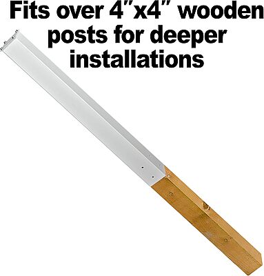 Mail Boss In-Ground Steel Mounting Post