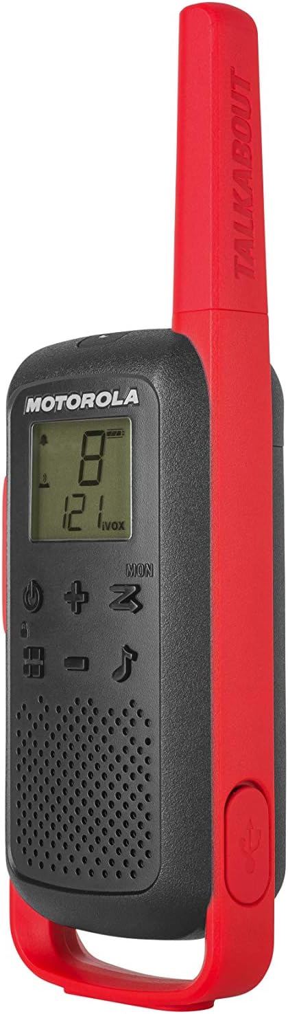 MOTOROLA SOLUTIONS TALKABOUT Two-Way Rechargeable FRS Radios 22 Channel
