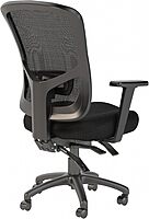 Bush Business Furniture Ergonomic Desk Chair with Adjustable Arms | Multifunction Home Office High Back Mesh Computer Seat with Lumbar Support High Back Multifunction