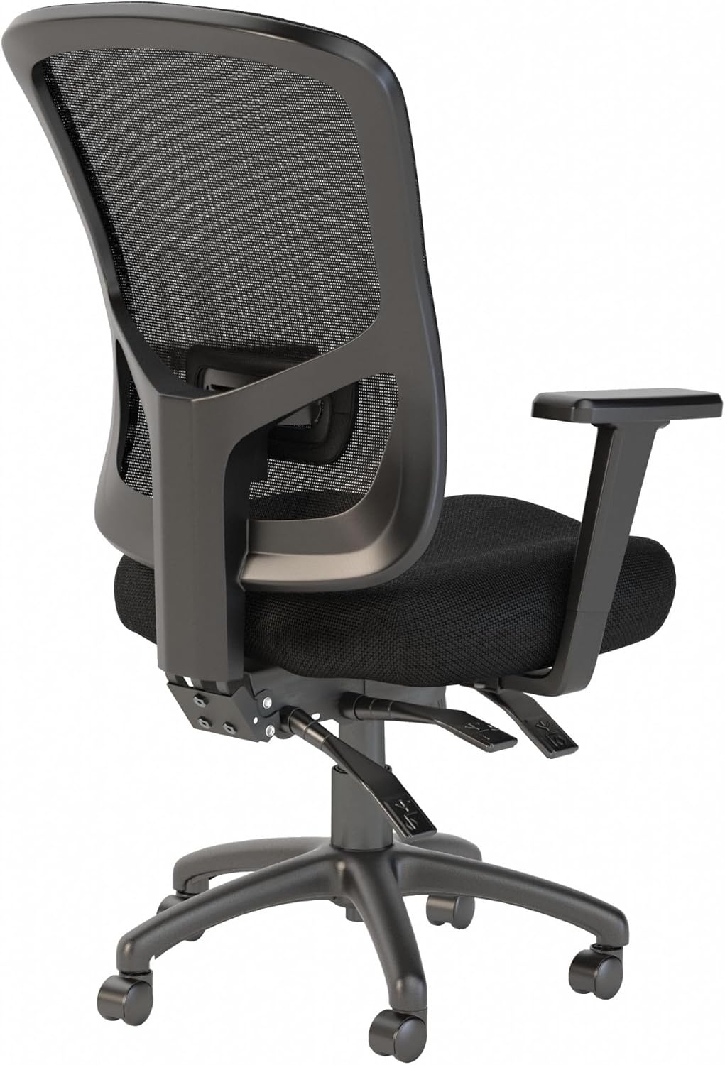 Bush Business Furniture Ergonomic Desk Chair with Adjustable Arms | Multifunction Home Office High Back Mesh Computer Seat