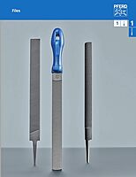 PFERD Plastic File Handle, 1 pc. | 4-1/4 inch | Blue | 11132 - Sturdy plastic file handle for all 8 inch to 10 inch tanged