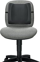 Fellowes High-Profile Backrest, 12inH x 13inW x 4inD, Black