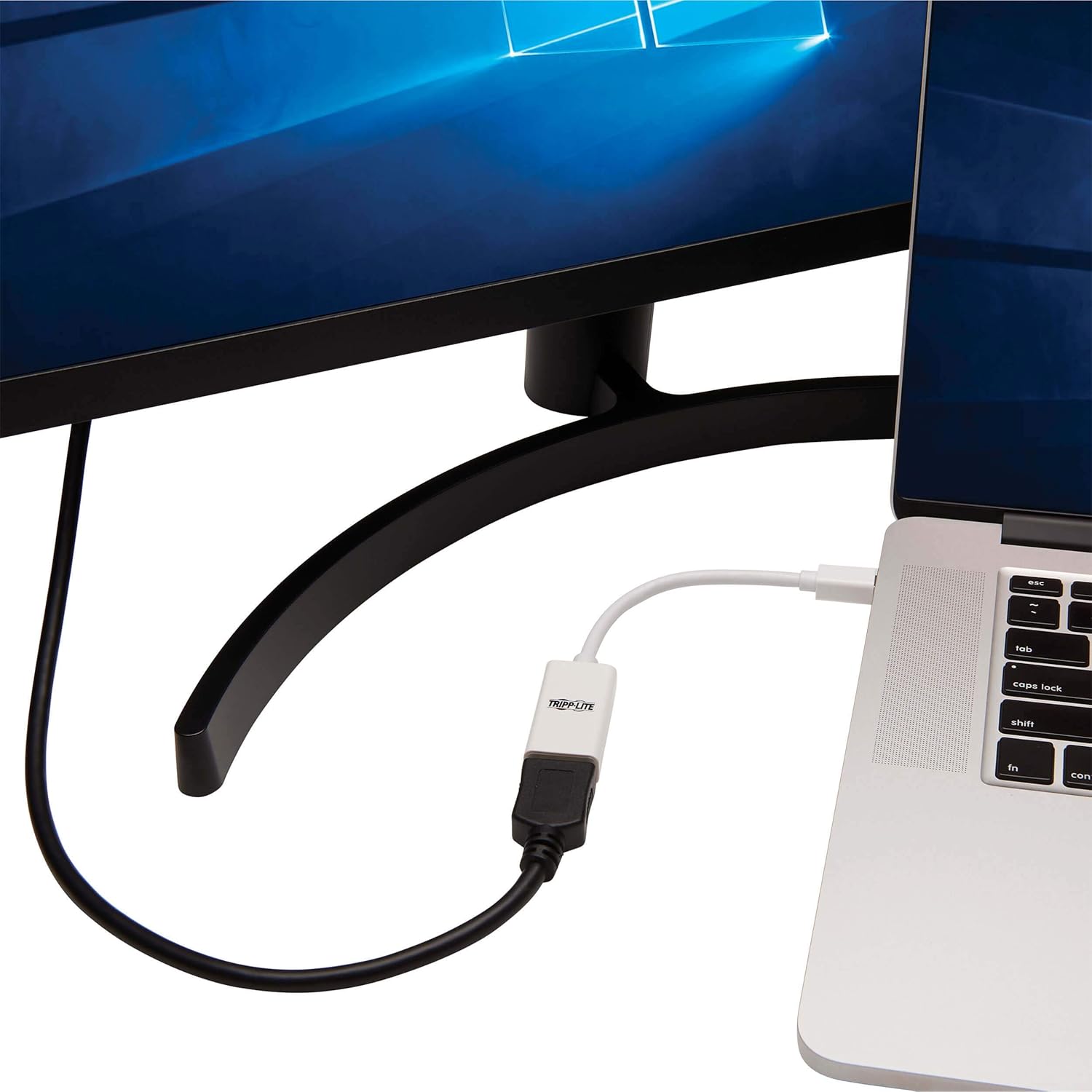 Eaton Tripp Lite Series Mini DisplayPort to HDMI Active Adapter 4K M/F White mDP to HDMI - Adapter