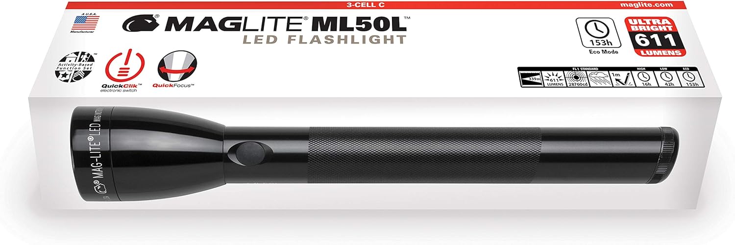 MAGLITE ML50L LED 3-Cell Flashlight