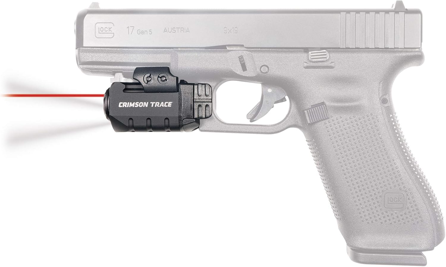 CRIMSON TRACE Rail Master Pro Universal Red Laser Sight and Tactical Light
