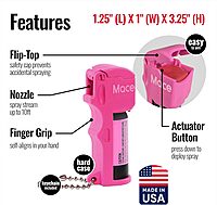 MACE Personal Safety Alarm & Pepper Spray Kit - 130dB Siren 10 ft Range