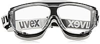 Honeywell Uvex S1650DF Carbon Vision Safety Eyewear, Black/Grey