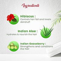 Dhathri Chemparathi Thaali Hibiscus Hair Cleanser Shampoo 200 ml