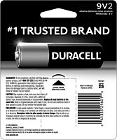 Duracell - CopperTop 9V Alkaline Batteries - long lasting, all-purpose 9 Volt battery for household and business - 2 count