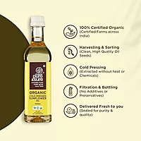 PURE&SURE - ORGANIC SUNFLOWER OIL 500ml