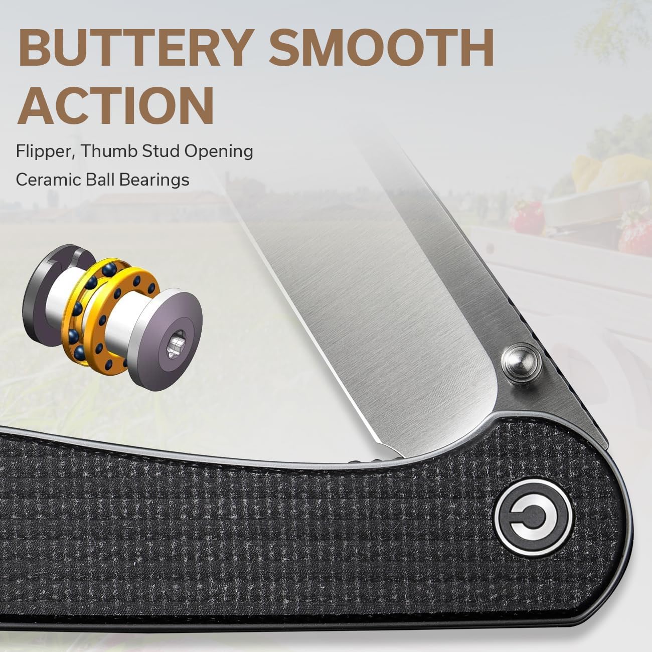 CIVIVI Elementum Folding Knife - Wharncliffe