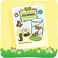 Insect Lore Raise and Release Butterfly Garden Kit – Caterpillar Habitat with redeemable Voucher – STEM-accredited Live Butterfly Growing Kit for Kids, Classrooms, and Homeschool Learning