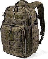 5.11 Tactical RUSH 12 2.0 Military Survival MOLLE Backpack with Laptop Compartment, 24L, Style 56561ABR/56562ABR