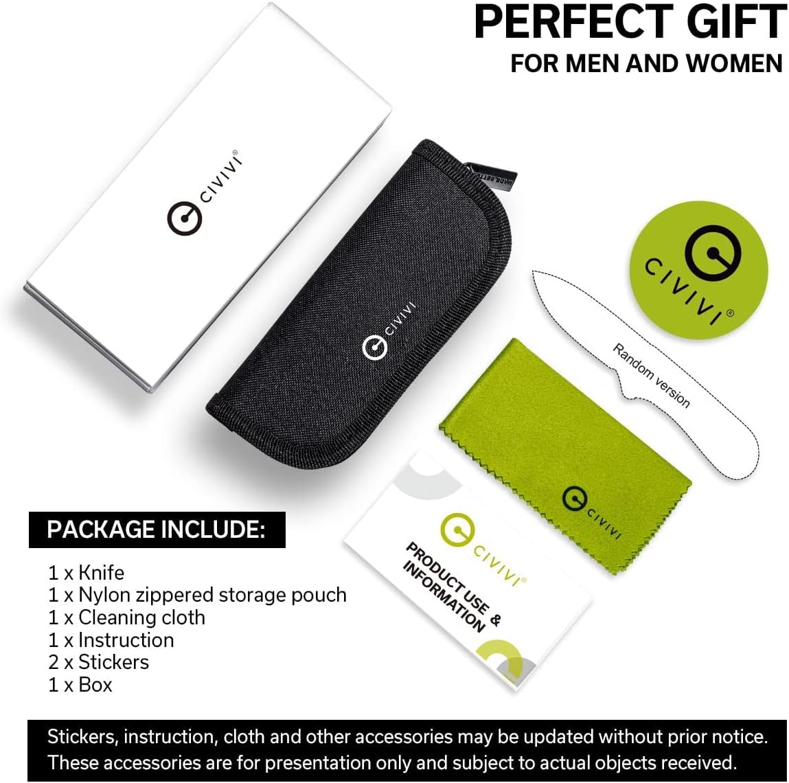 CIVIVI Elementum Folding Knife - Wharncliffe