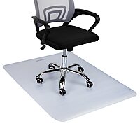 MIND READER Office Chair Mat, PVC Under Desk Floor Protector