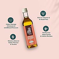 PURE&SURE - ORGANIC GROUNDNUT OIL 500ML