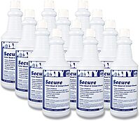 Misty R93012CT Secure Hydrochloric Acid Bowl Cleaner Mint Scent 32oz Bottle 12/Carton
