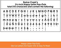 BARKER CREEK Happy Letter Pop-Outs