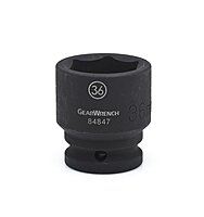 GEARWRENCH 3/4" Drive 6 Pt. Standard Impact Socket, 48mm - 84859