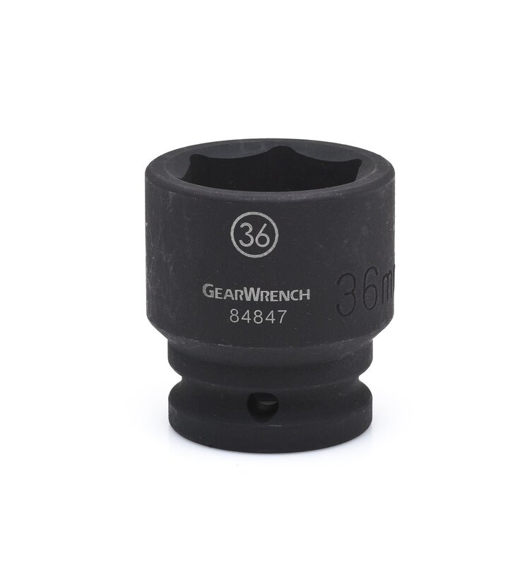 GEARWRENCH 3/4" Drive 6 Point Standard Impact Metric Socket 32mm - 84843