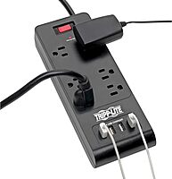 Tripp Lite Surge Protector Power Strip with USB Charging
