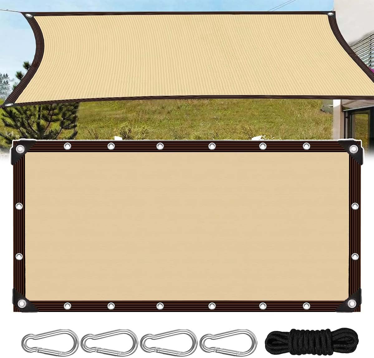 Malla Sombra para Exterior 2x3 M