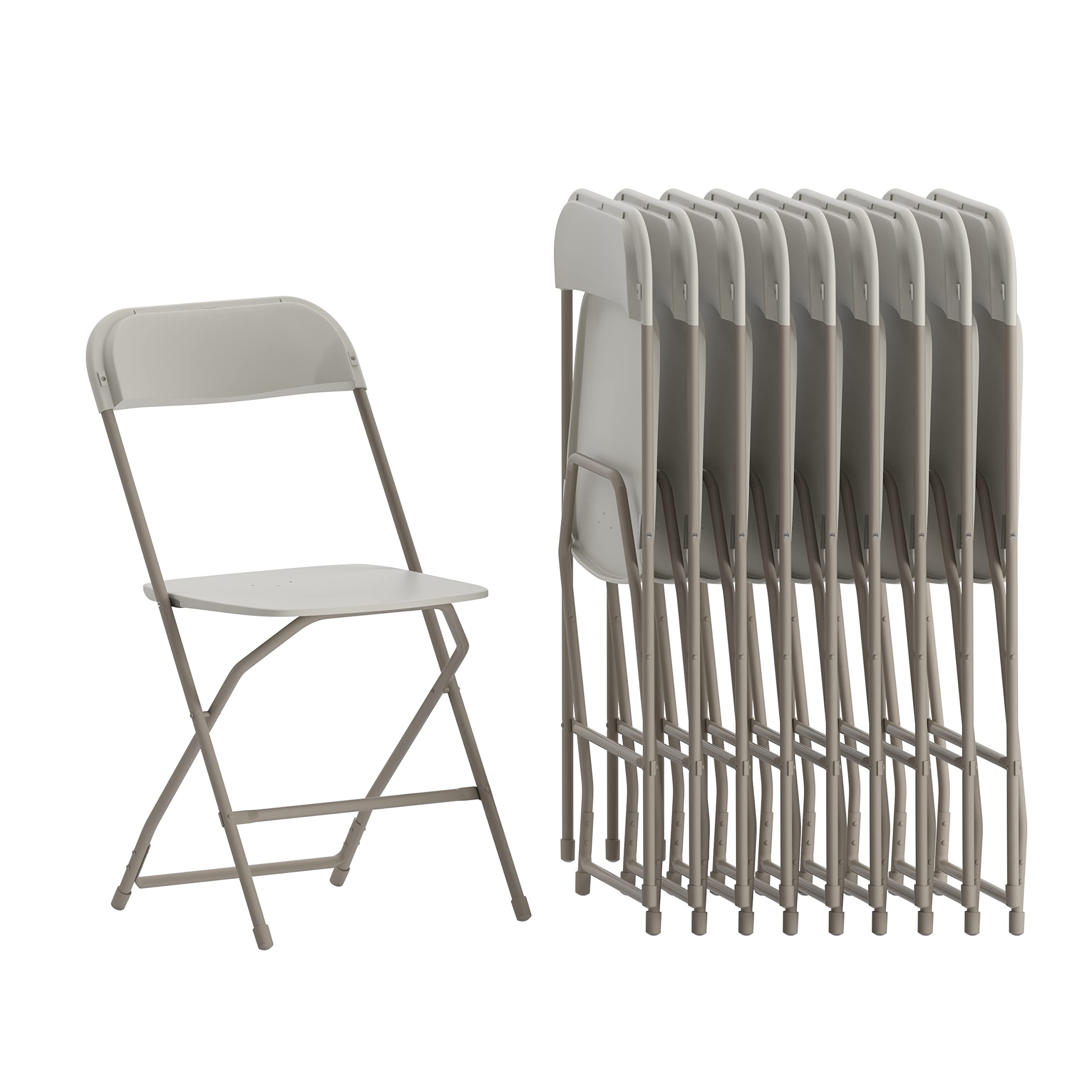 Flash Furniture Hercules Series Commercial-Grade Plastic Folding Chair - 650LB Weight Capacity