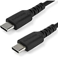 StarTech.com USB-C to USB-C Cable — Aramid Fiber, TPE Jacket, USB 2.0, 60W